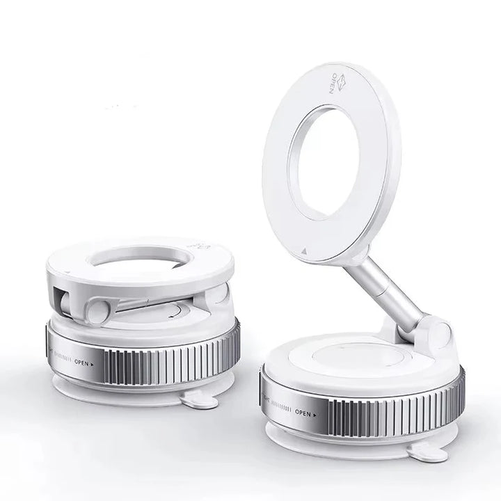 Xiaomi K007 Magnetic Car Mount – 360° Foldable Phone Holder with Strong Vacuum Suction | Universal Stand